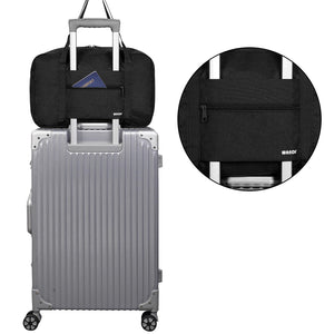 WANDF Denim Luggage Bag For Travel