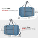 WANDF Denim Luggage Bag For Travel