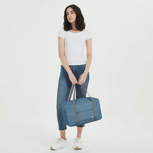 WANDF Denim Luggage Bag For Travel