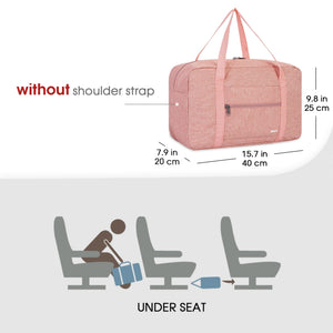 WANDF Denim Luggage Bag For Travel