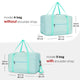 WANDF Denim Luggage Bag For Travel