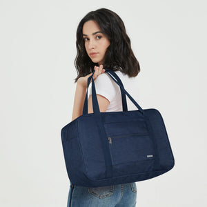 WANDF Denim Luggage Bag For Travel