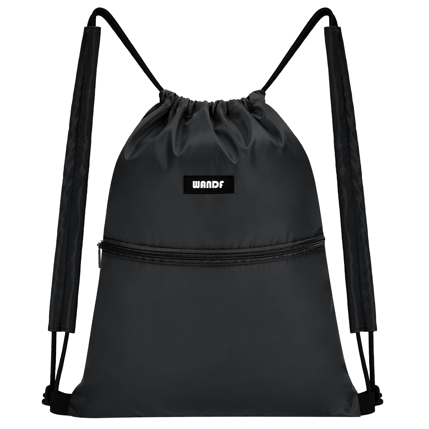 Online WANDF Sports Gym Drawstring Backpack with Shoulder Pads Free Shipping