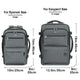 Full Opening Travel Hand Luggage Backpack with Wet Pocket