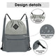 WANDF Drawstring Sports Gym Backpack with Shoulder Pad