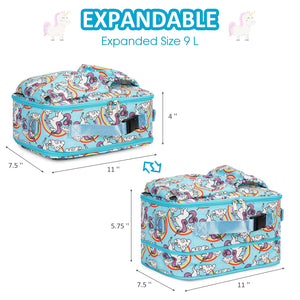 Insulated Kids Expandable Lunch Tote Bag - WF7048