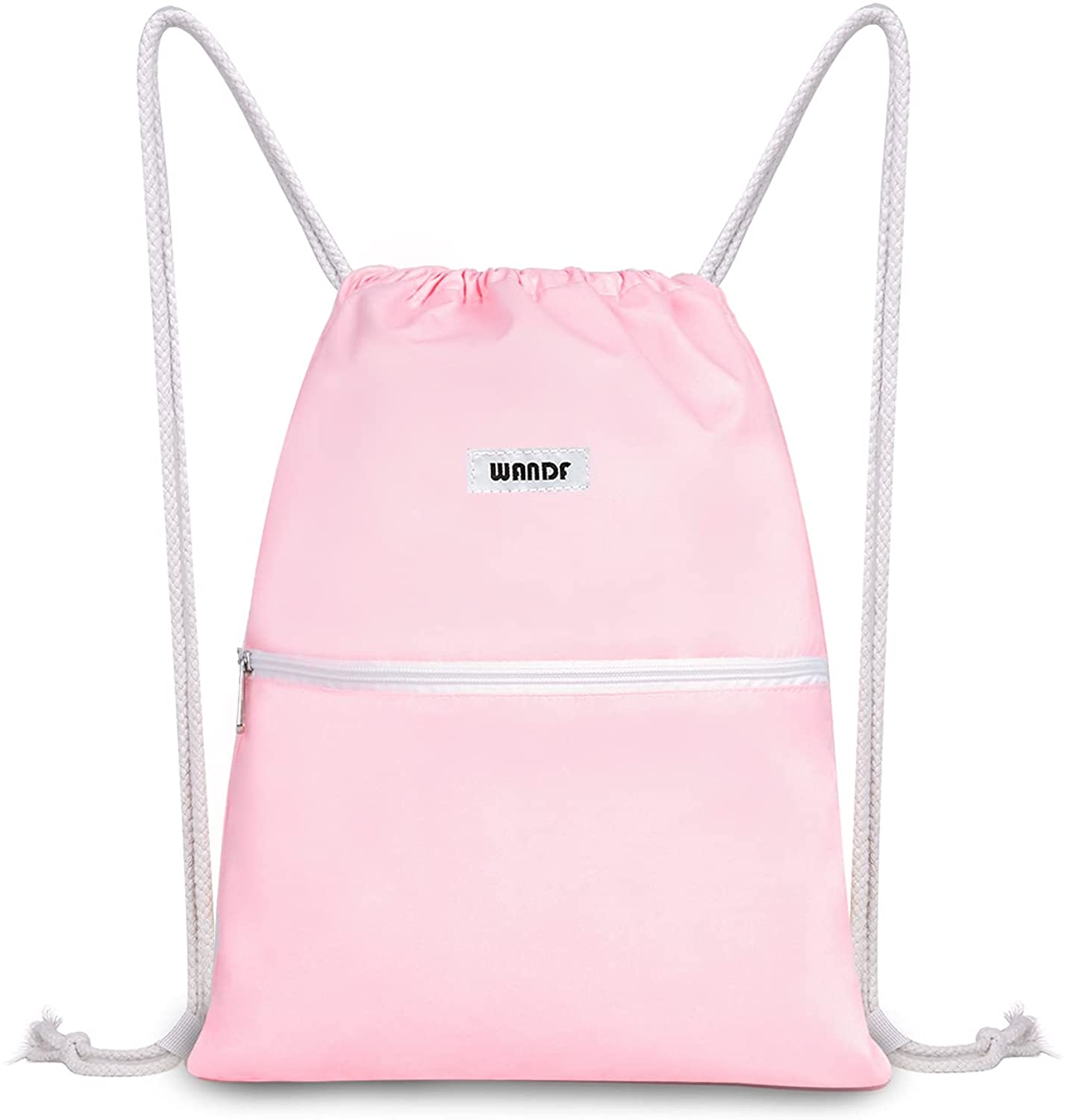 Drawstring Backpack Water Resistant String Bag Sports Sackpack Gym Sack For  Men Women,Parisian Coffee Eiffel Tower Print