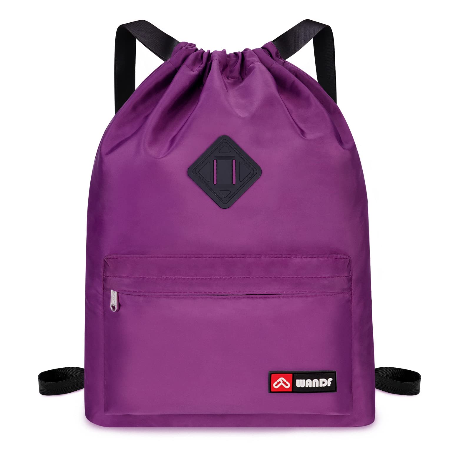 Tessuto Nylon Purple Drawstring Tessuto Backpack (Authentic Pre